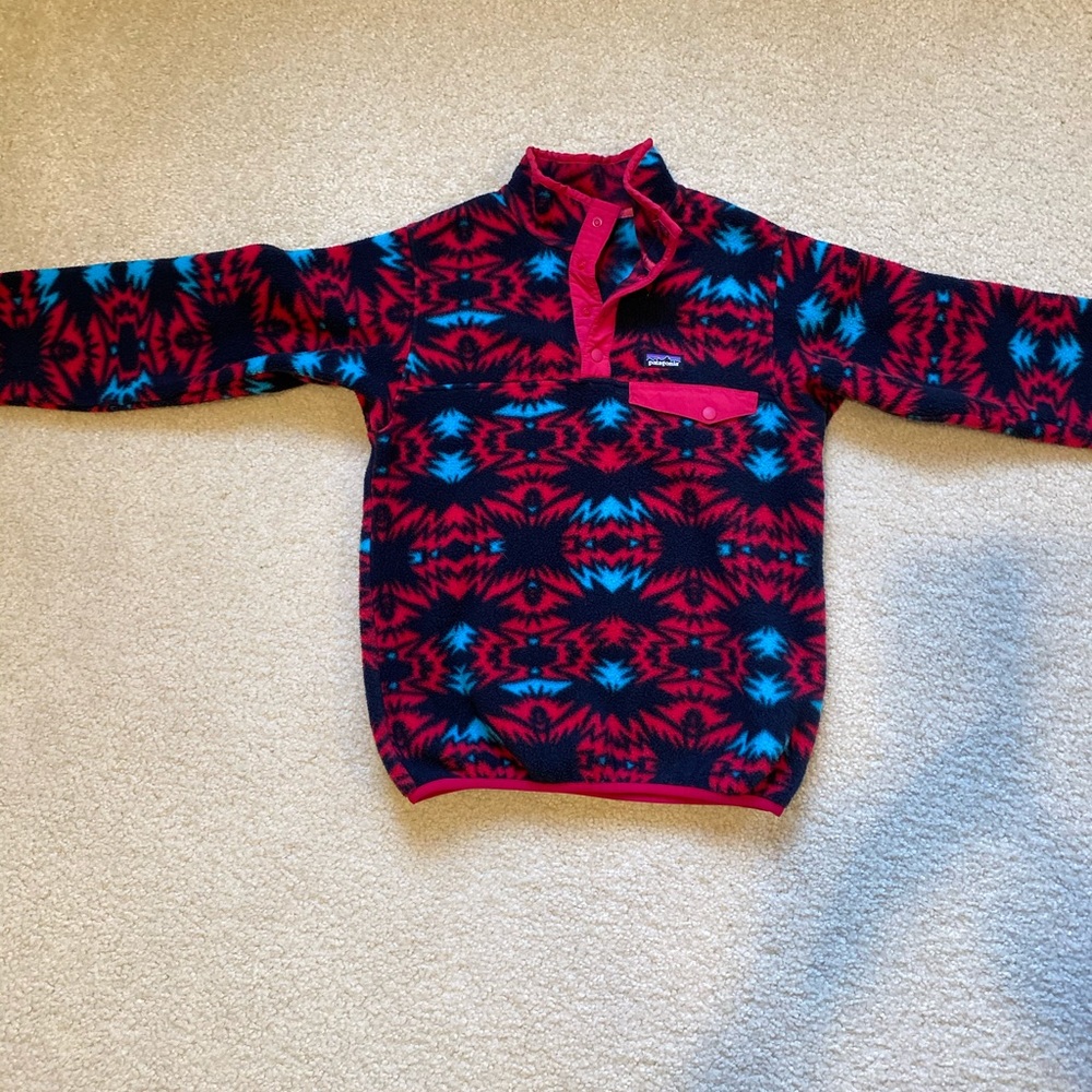 Patagonia fuzzy sweatshirt